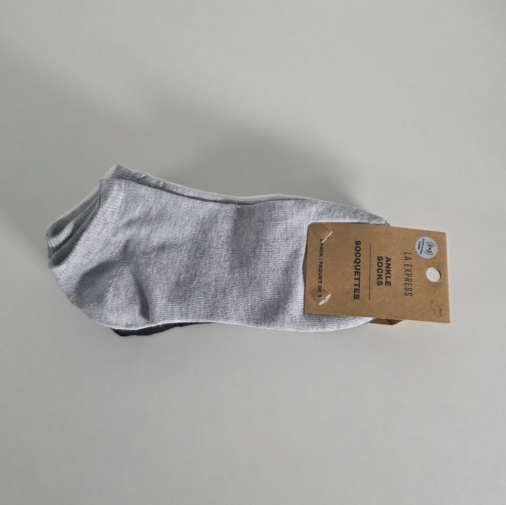 LA Express Ankle Socks Cotton Pack of 5